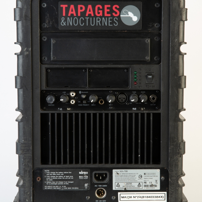 MIPRO MA-708b Enceinte active 150W sur batterie Bluetooth