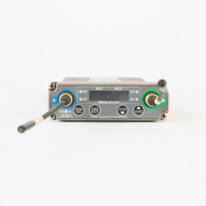 WISYCOM MCR42S Récepteur double portable large bande