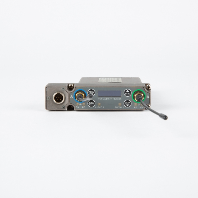 WISYCOM MCR42S-EL2 Récepteur double portable large bande pour caméra