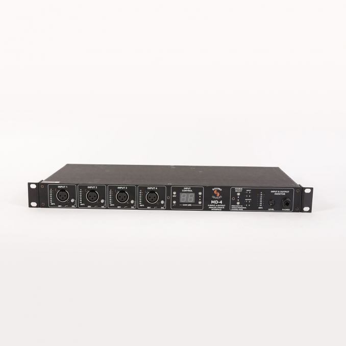 SOUND DEVICES MD4 Interface rackable 4 in micro DANTE
