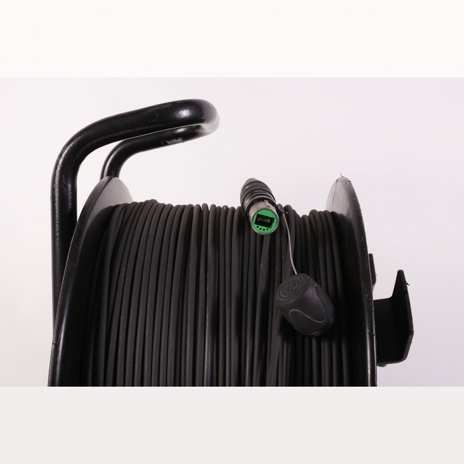 NEUTRIK MONO2B300M-APC Fibre monomode APC 2 brins OPTICALCON 300m 