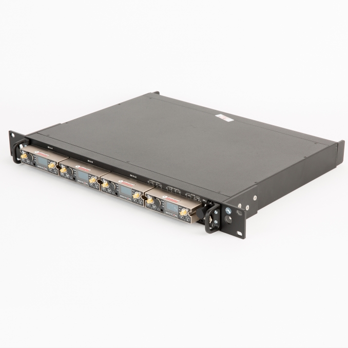 WISYCOM MRK16 Châssis rackable pour 4 récepteurs MCR54 DANTE