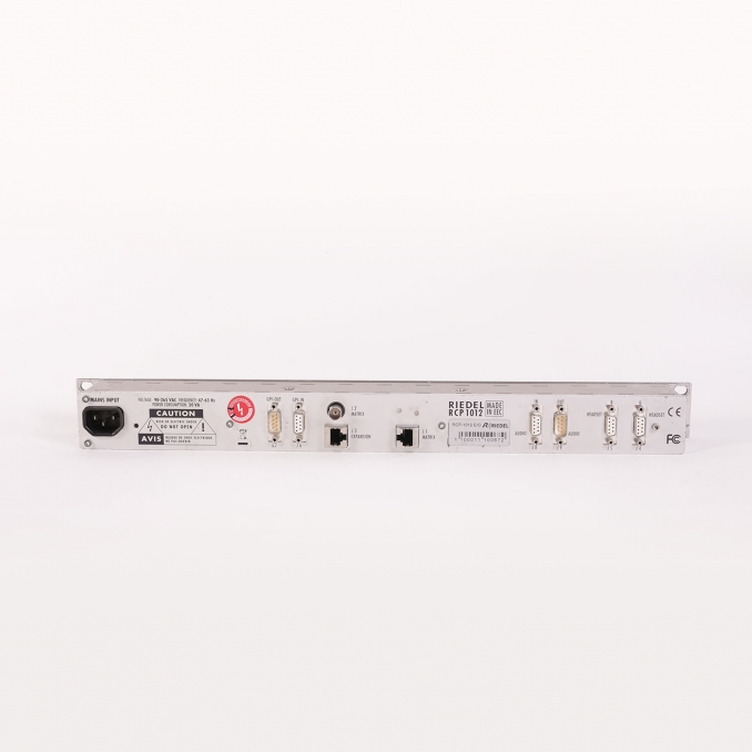 RIEDEL RCP 1012 Panel d'ordre 12 clés