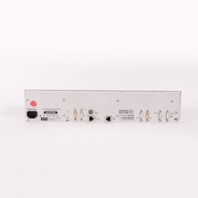 RIEDEL RCP 1028 Panel d'ordre 28 clés