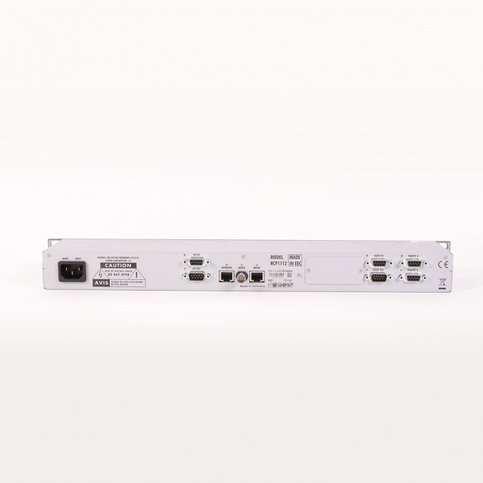 RIEDEL RCP 1112 Panel d'ordre 12 clés à LED