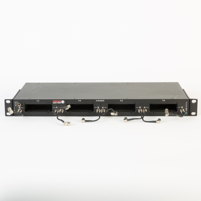 AUDIO LIMITED A10 RACK Châssis rackable pour 4 récepteurs doubles DANTE