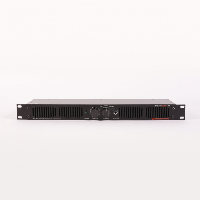 REMOTE AUDIO SPEAKEASY RACK Enceinte de monitoring rackable 2x7.5W stéréo