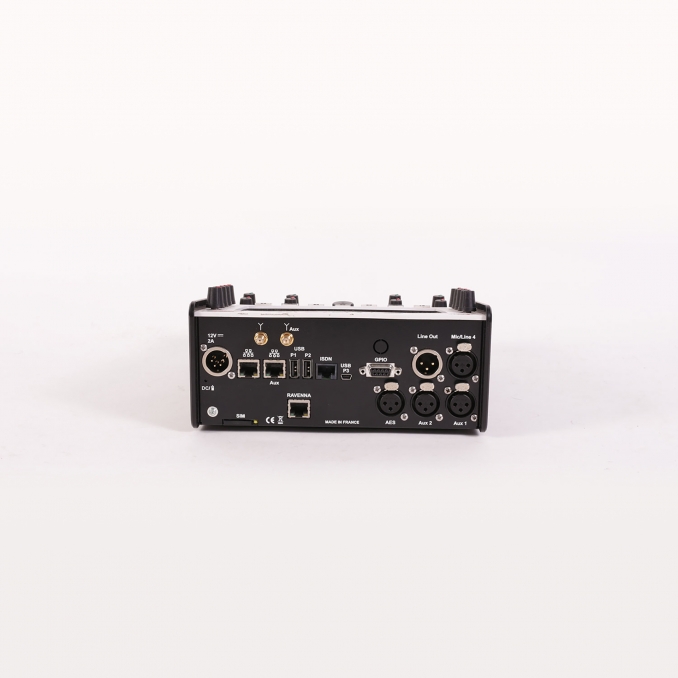AETA SCOOP TEAM Pupitre commentateur 4 position AES67 RAVENNA avec codec IP