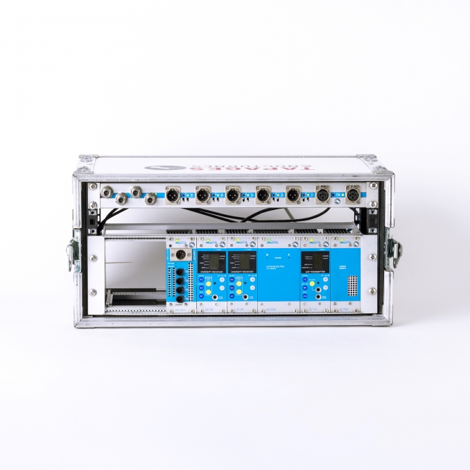 OVERLINE UC INTERCOM Base intercom UC 2RX complète ( 1xTX / 2xRX / 1xCA4 / 1xMT4 ) 