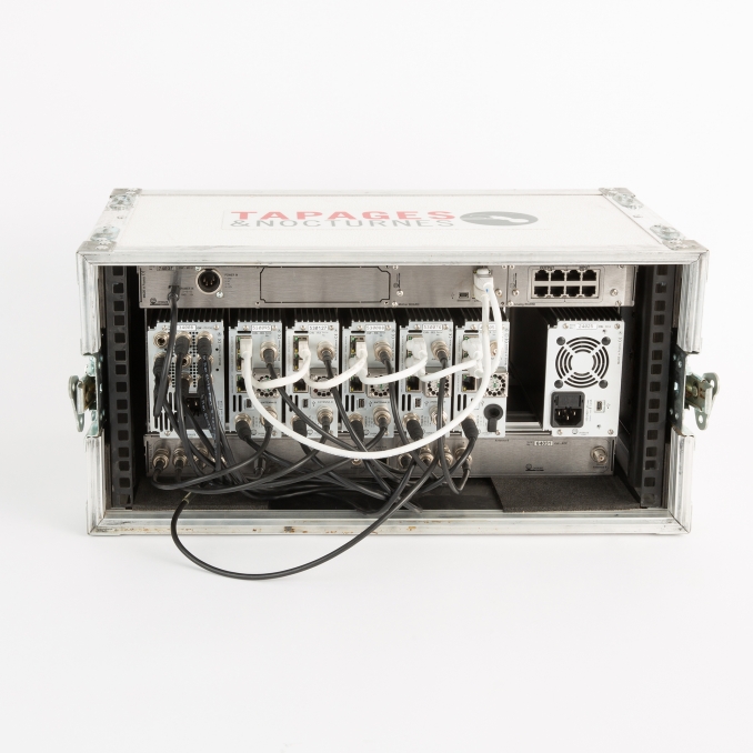 OVERLINE OW INTERCOM4 Base intercom UC 4RX complète ( 1xTX / 4xRX / 1xADP / 1xMCU ) 