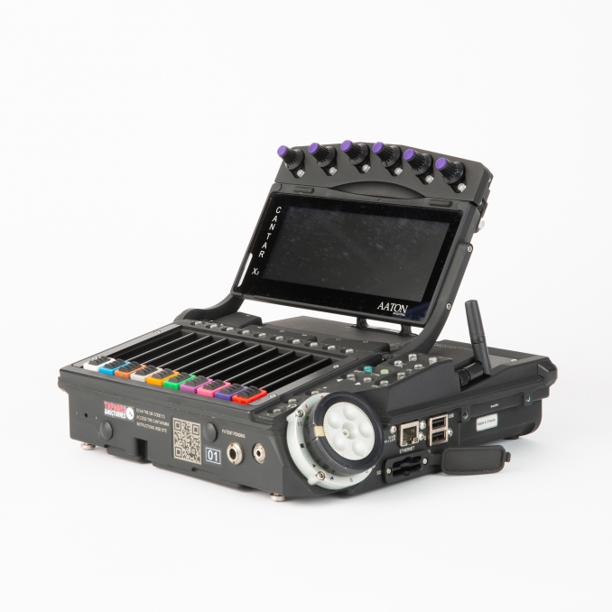 AATON CANTAR MINI-A BOX6 16 track ultra portable mixer-recorder with A BOX6
