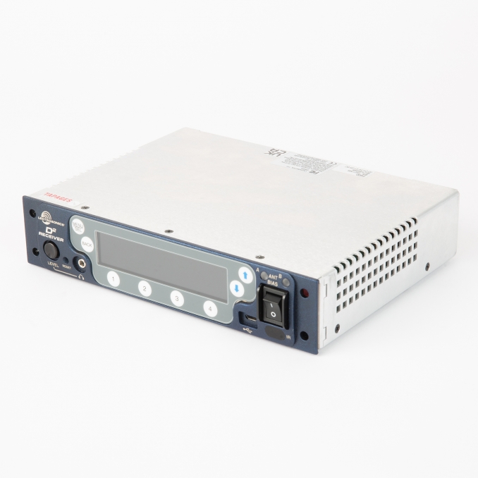 LECTROSONICS DSQD-DANTE 4-channel digital and hybrid digital DANTE receiver