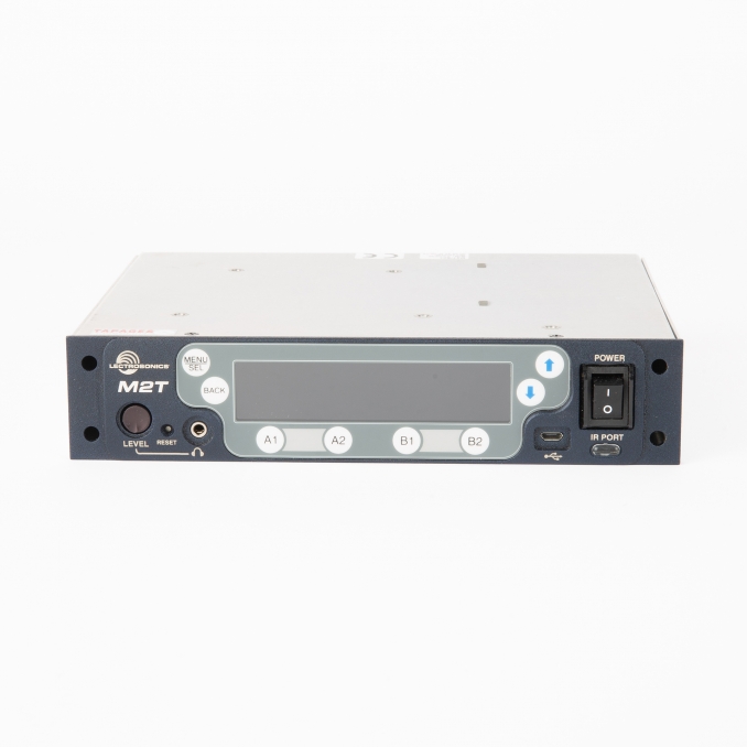 LECTROSONICS DUET M2T DANTE dual stereo digital transmitter base