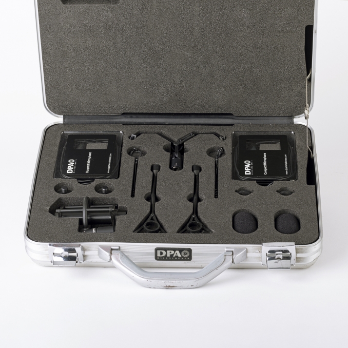 DPA 3521 Kit stéréo avec 2 micros cardio compact 4021
