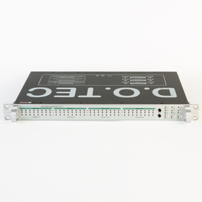 DOTEC ANDIAMO 2 Convertisseur 32 canaux MADI/ANALOG coaxial / optique 24dBu 