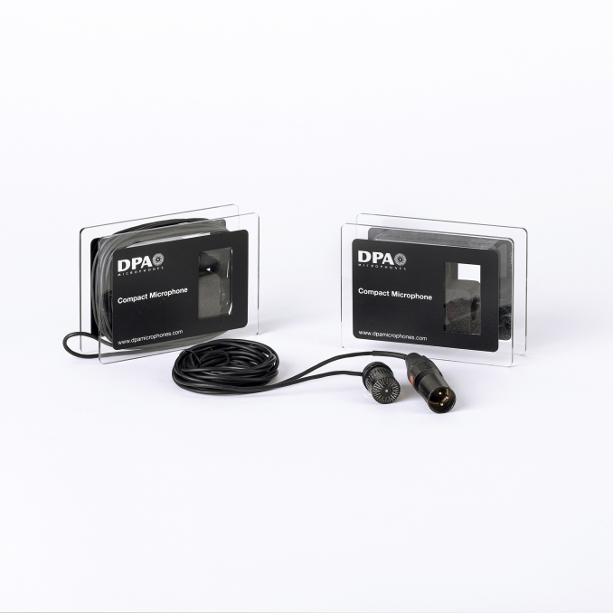 DPA 3521 Kit stéréo avec 2 micros cardio compact 4021