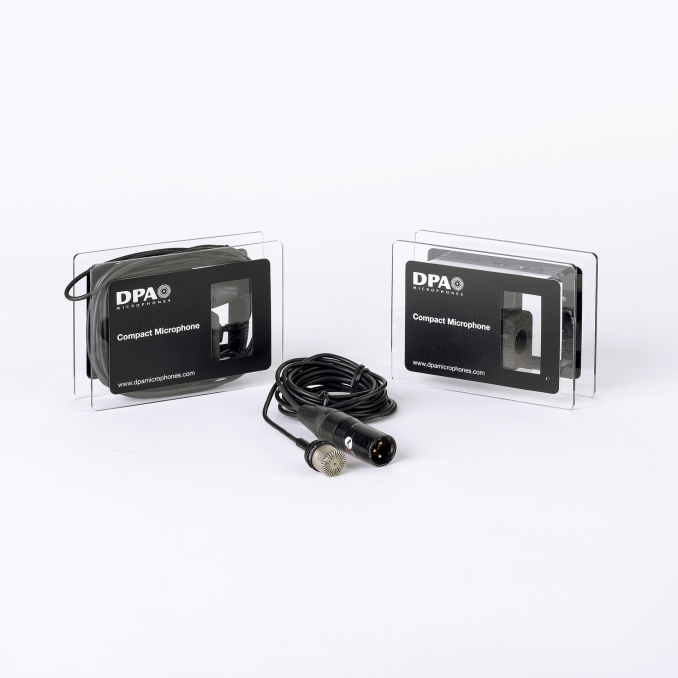 DPA 3552 Kit stéréo avec 2 micros omni compact 4052
