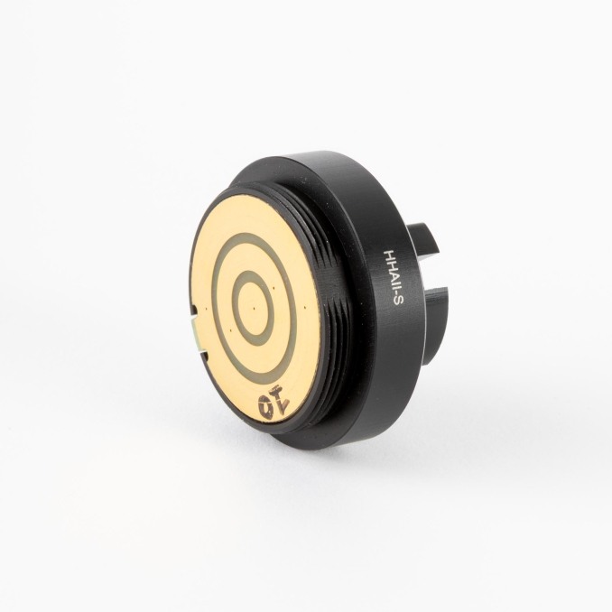Slim aesthetical mechanical/electronic adapter