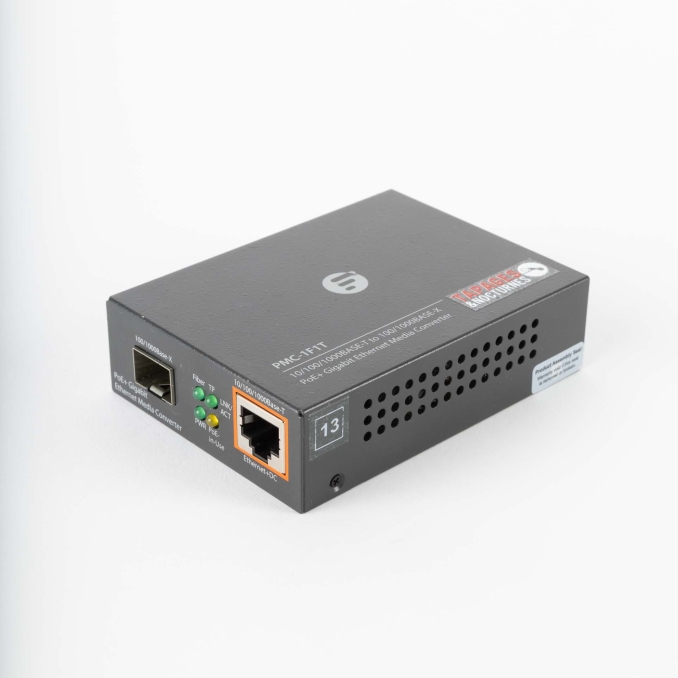 FS MEDIA CONVERTER POE POE+ Gigabit ethernet media converter