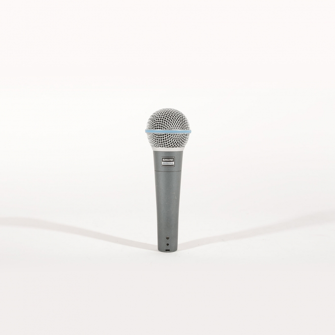 SHURE BETA 58 Micro hypercardio de chant