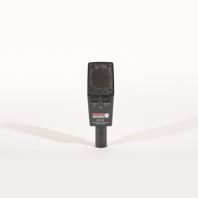 AKG C414 XLS Micro de studio large membrane avec suspension