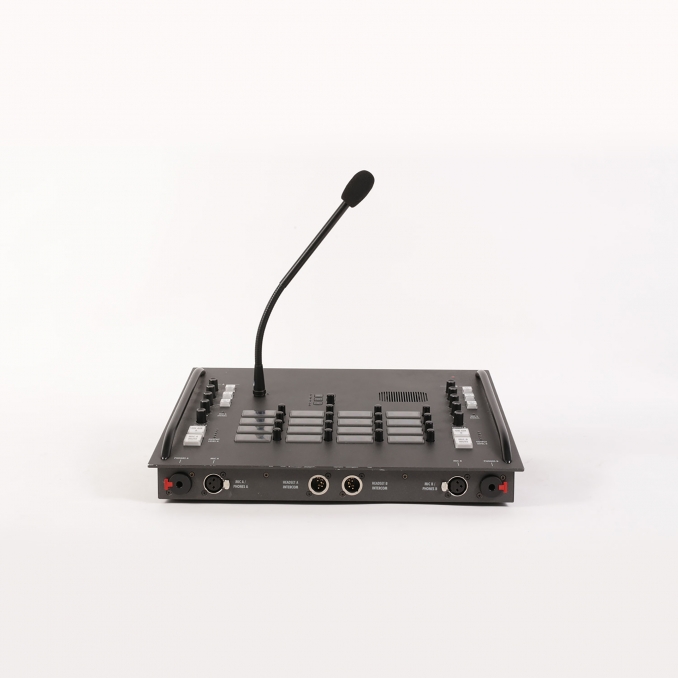 RIEDEL CCP 1116 Pupitre 2 commentateurs avec panel d'ordre 16 clés