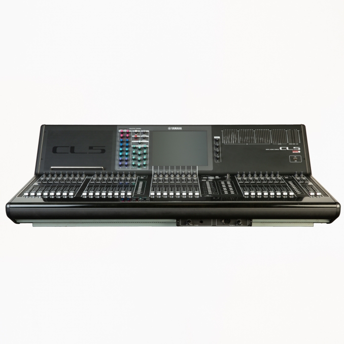 YAMAHA CL5 Console numérique 8 entrées analogiques DANTE 3 slots