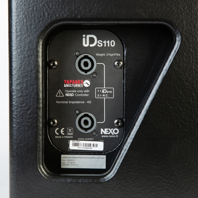 NEXO IDS110T Caisson sub haut parleur 10"